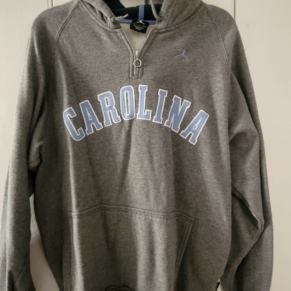 UNC Jordan zip up hoodie